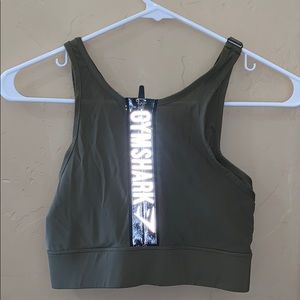 Reflective Gym Shark Sports Bra